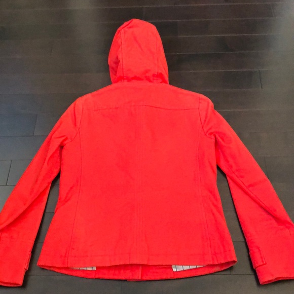 Banana Republic Corduroy Red Toggle Coat - Picture 7 of 13